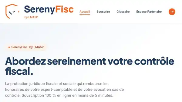 Page d'accueil de serenyfisc.fr